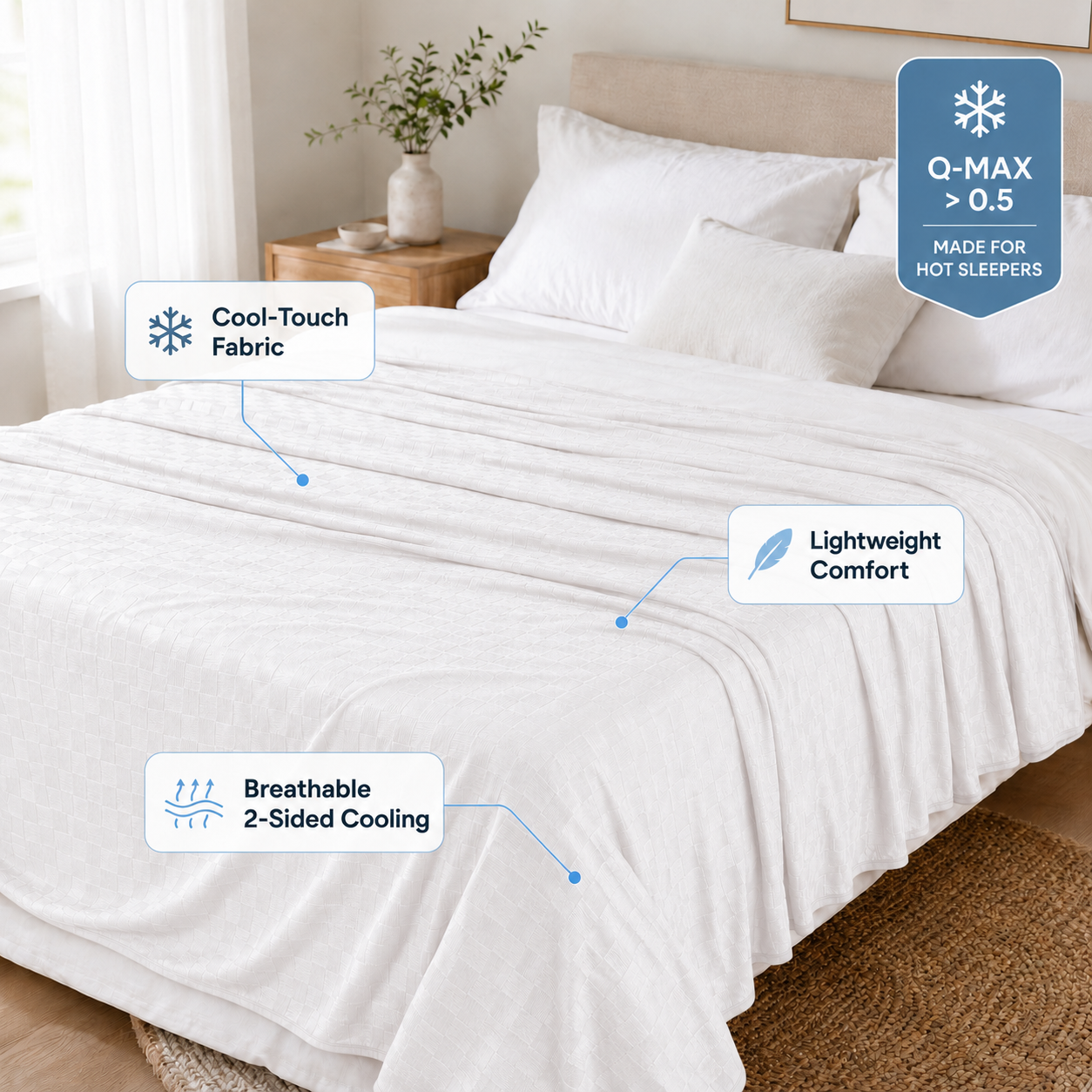 BreezeLayer Cooling Blanket
