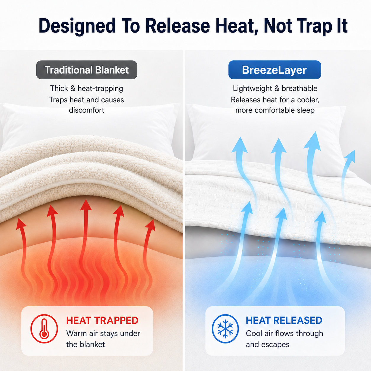BreezeLayer Cooling Blanket